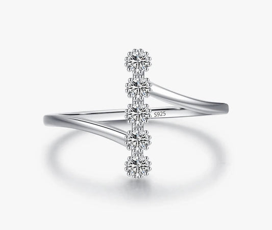 Sterling Silver Delicate Finger Rings For Women Fine Jewelry