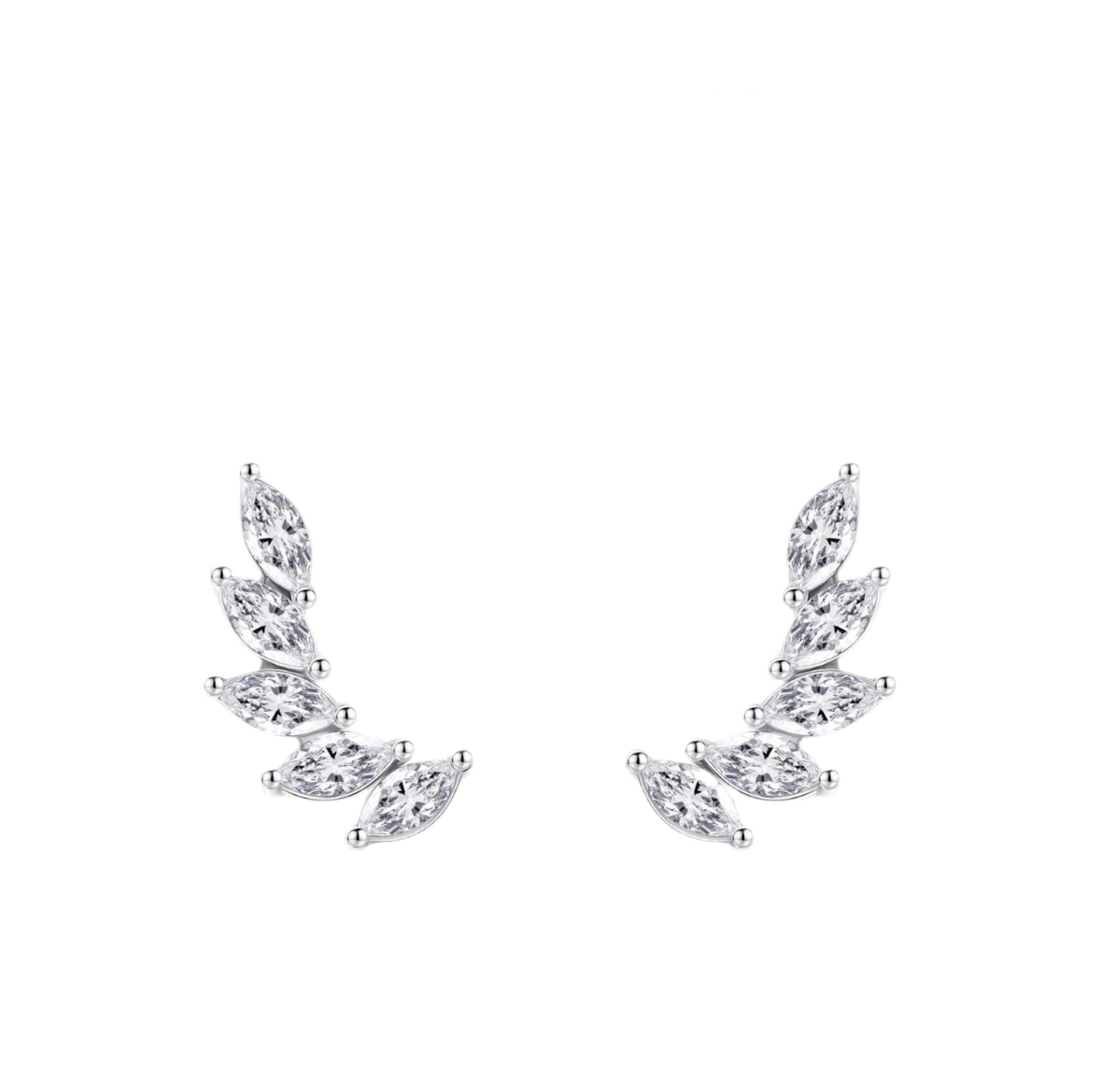 Sterling Silver Zirconia Beautiful Earrings
