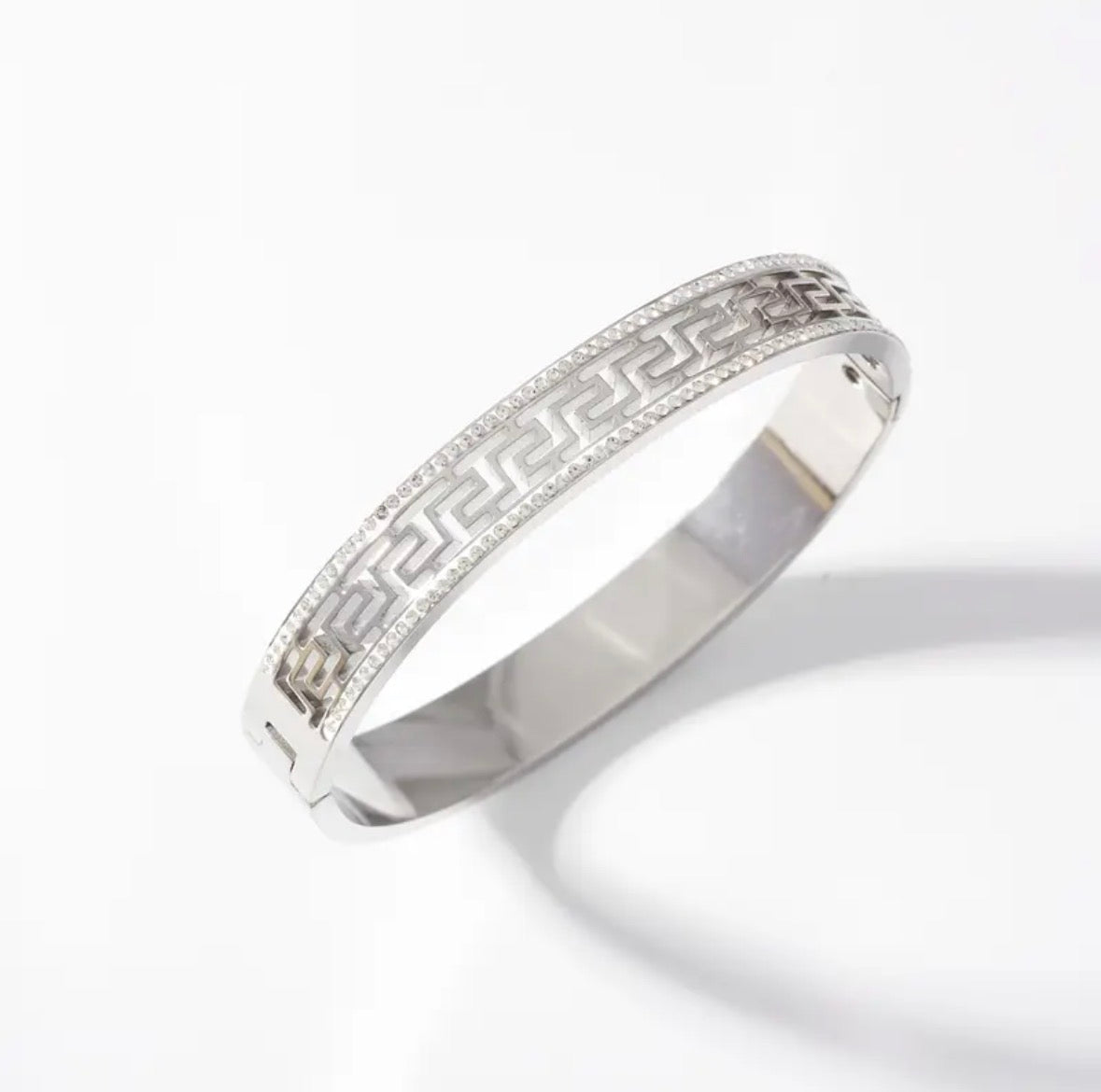 Stainless Steel Cuff Bracelet Bangle Jewelry