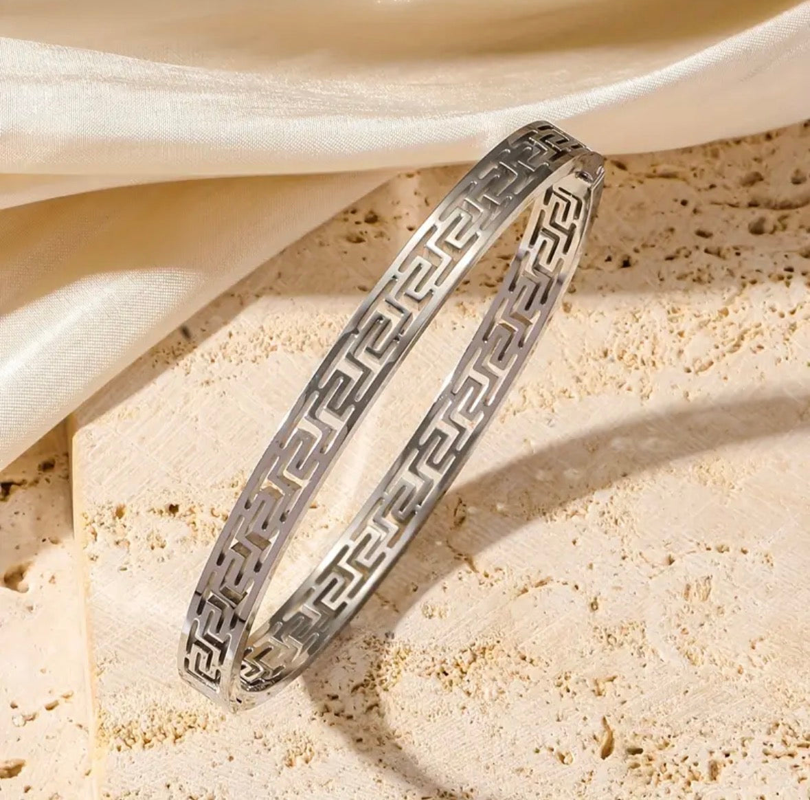 Stainless Steel Cuff Bracelet Bangle Jewellery