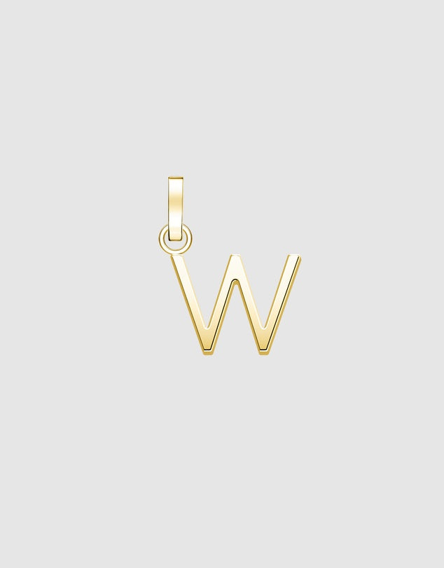 Initial A to Z letters In 10K 14K 18K Solid Gold