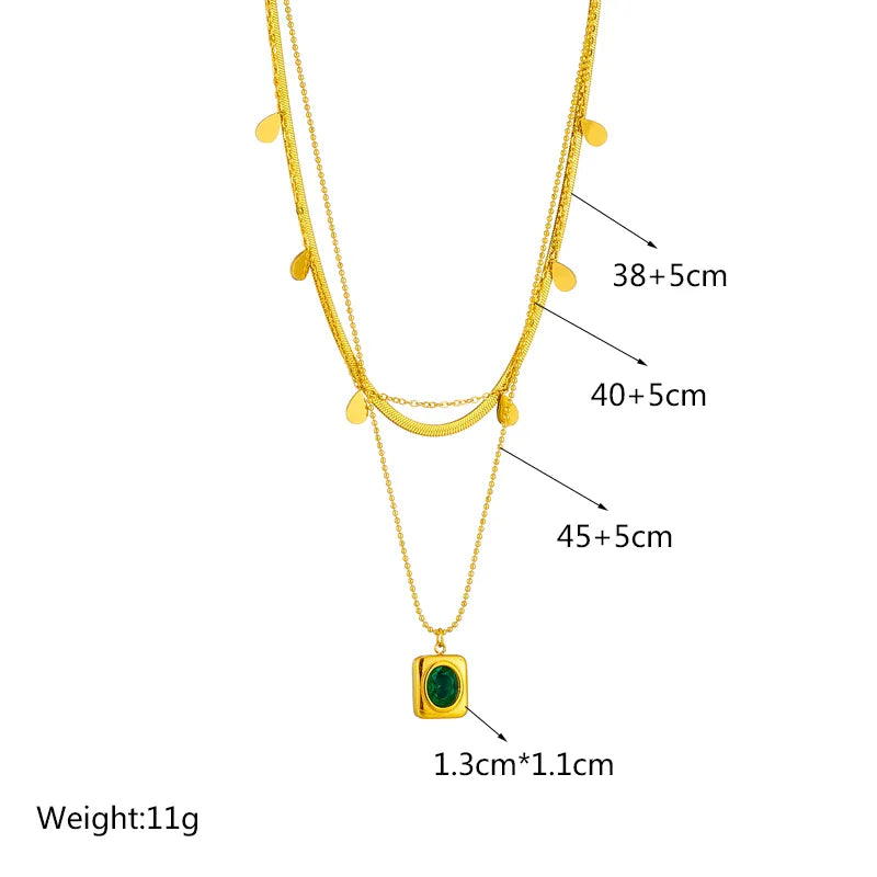 Stainless Steel Pearl Heart Butterfly Cross Pendant Necklace For Women Fashion Girls Clavicle Chain Jewelry Gifts