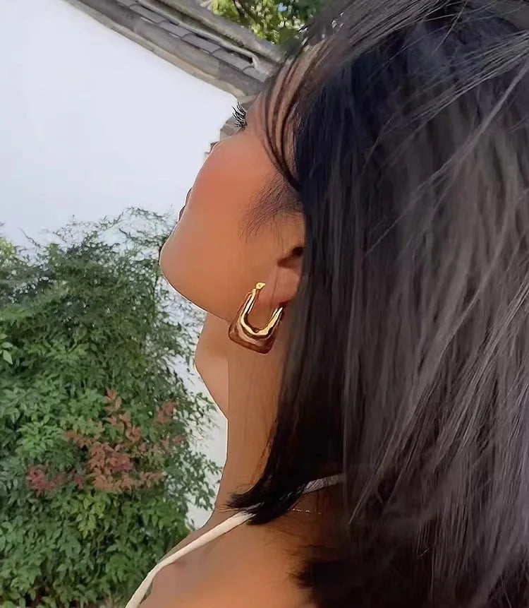 Multi-Color Hoop Earrings