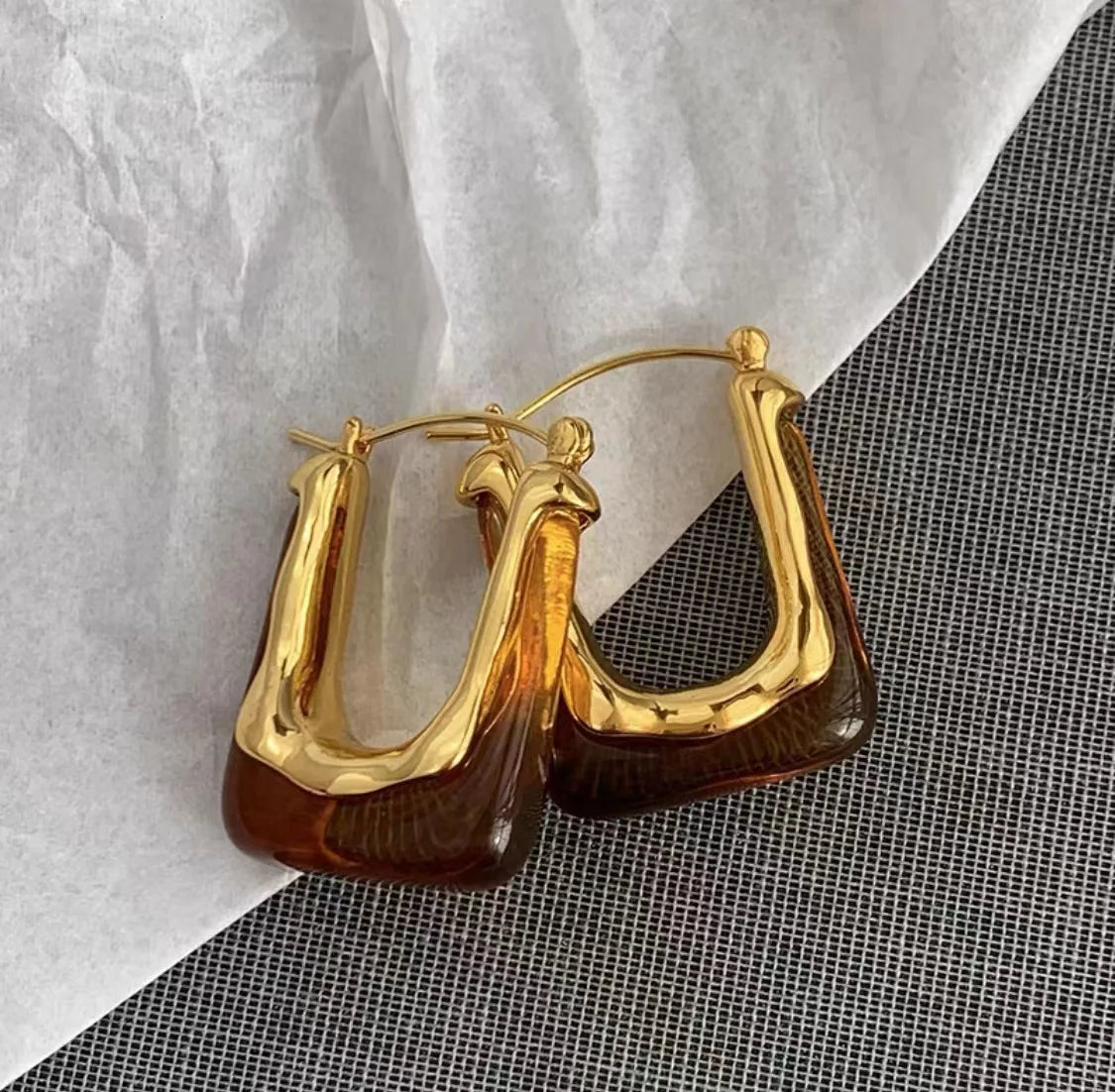 Multi-Color Hoop Earrings