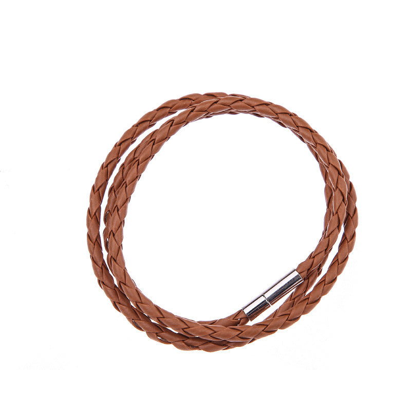 Multi-layer Creative Bracelet Cross-border Leather Bracelet Band Unisex