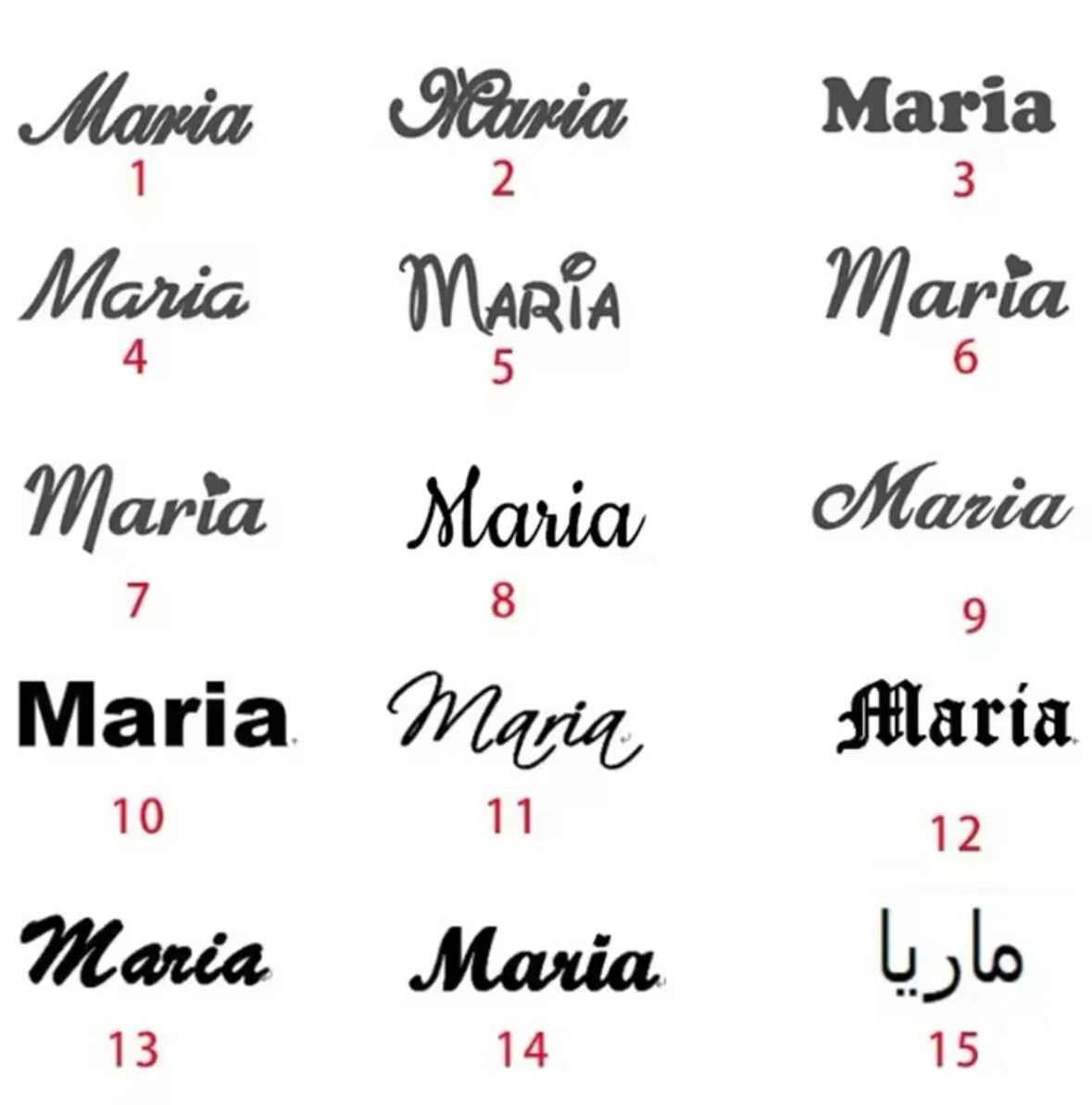 Customise Your Name in Gold Pendant Necklace